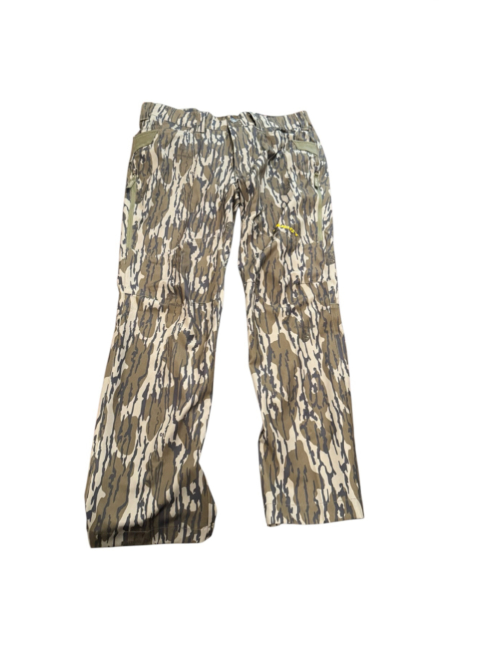 Men's Muddy Cargo Pants Size xxl Brown Green Camo Bottomland